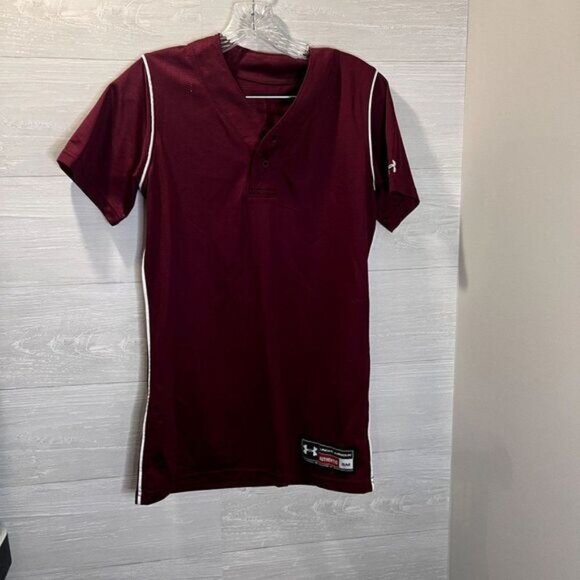 Under Armour Women's Lansdown II 2 Button Henley Placket Raglan Sleeves jersey - Picture 3 of 7